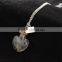 Handmade Unbreakable Heart wish drift bottle charms necklace dandelion seed bottle collar necklace