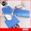 anti slip backing polyester shaggy bath mat 3 piece