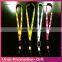 Wholesale special light polyester LED lanyard bright in the dark American market