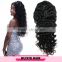 Soft and can be dyed to any color natural wave Brazilian Human Hair Lace Frontal Wig