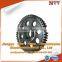 grinding spur gear for textile machinery