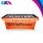 Hot sale cheap 8ft trade show promotional table cloth