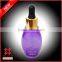 Hair care Argan oil orange thick wall PET plastic dropper bottle