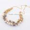 Black Grey Pearl Choker Collar Vintage Pendant Statement Necklace Women Necklaces & Pendants Fashion Necklaces for Women 2014
