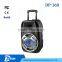 Colourful 10 inch PA portable trolley bluetooth speaker