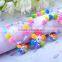 Wholesale kids beads polymer style clay color flower bracelet necklace ring Kids Jewelry Set