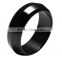 Black Zirconium Men's Comfort Fit Wedding Band Ring