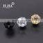 Gold Finish jewelry box crystal beads knobs