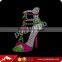 Beautiful AKA Sorority Shoes Hot Fix Rhinestone Machine for Clothing