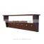 HomCom Coffee 42" 6 Hook Hanging Entryway Shelf