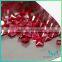 Free Sample wholesale Square Cut Created Synthetic#8 Red Burmese Ruby