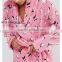 hot selling cute coral fleece fabric women cartoon sleepwear