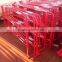 Flat foot galvanized steel taffic barrier / free standing temporary stage barrier / powder coated portable pedestrian barricade