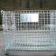 galvanized wholesale folding metal turnover basket