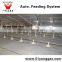 Broiler Feeding Pan system for Poultry Equipment Auger feeder in Brioler Farm
