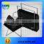 Outdoor Portable foldable X type charcoal stainless steel X shape bbq grill