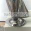 Coffee tools type stainless steel wire mesh pour over coffee drippers LFGB,FDA,SGS certification item 5