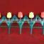 #18 High Quality Tempory Plastic Fencing with flower pattern