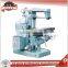 X6125A universal milling machine price with knee type