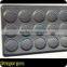 Plated Aluminum Hamburger Bun Pan(Non-stick)-15 Indents
