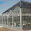Galvanized steel structure glass covering greenhouse