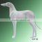 New display realistic fiberglass dog display mannequin