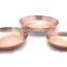New design low cost hammered beaten copper tray