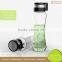 Funky Handmade Ti-Borosilicate Glass Heat-Resistant Tea Filter Bottle