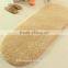 multiple color bathroom anti-slip rug circular shaggy floor carpet