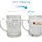 custom made Cold Color Change Glass Beer Mugs