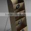Wholesale 4 Layer Office Newspaper Book Holder Metal Magazine Rack