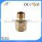 brass male hex nipple