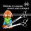 QJE-P08 pet scissors for dogs beauty with razor edge