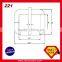221Personal Protecttive Equipment metal Steel Forged Tongue Buckle