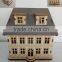 Christmas Wood Laser Engraved Lighted House Ornament