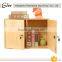 High quality ec-friendly Plain Wood make up storage box