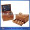 Last design China gold supplier led jewelry box