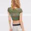 2016 Images of Ladies Casual Cap Sleeve Seamless Cami Tops and Blouses for Women HST7814