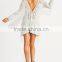 Sexy Girls Boho Star Crossed Backless V-neck Cotton Mini Dresses Names Of Ladies Dresses Night Dress Photos HSD5771