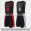 Custom usa latest black basketball jersey design