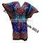 100% Viscose Printed Small Round Neck Poncho
