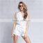 ladies wholesale clothing white halter neck women jumpsuit 2016, jumpsuit fashion new design, women clothes