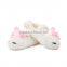 Pompon and Cute Cat Style Crochet Pattern Free Baby Shoes