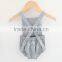 Toddle Girl Summer Baby Clothes Lace Denim Flutter Sleeve Boutique Romper