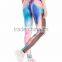 Women Athletic Fitness Pants Colored Leggings Custom Print Yoga Pants