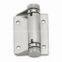 304 stainless steel Spring door hinge with stainless steel screws