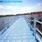 HDPE floating pontoon floating dock floating platform on water for sale