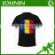 hot sale custom flag design 100% polyester t-shirts
