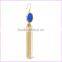 Latest Design Fashion Jewelry Gold Plated Long Tassel Earring For Women