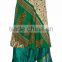 2017 Indian Magic Skirt 2 Layer Magic Sari Wrap Skirt